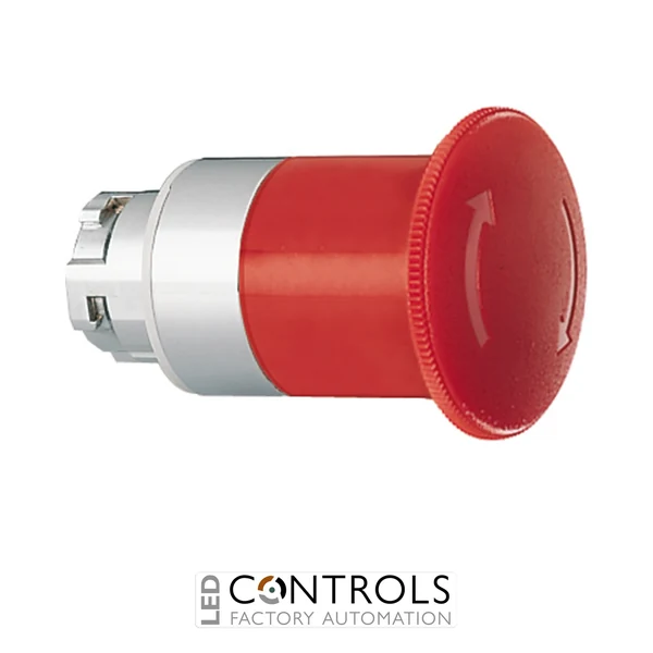 8LM2TB6644 - RED MUSHROOM-HEAD PUSH BUTTON ACTUATOR S