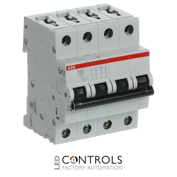 S204-C63 Miniature Circuit Breaker - 4P - C - 63 A