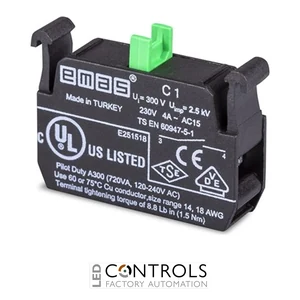 EMAS C1 EMAS CM/CP SERIES CONTACT BLOCK N/O