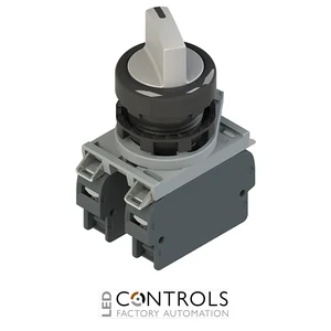 E2 AC-DXBC2209 Pizzato Complete unit with 4 positions selectors, fixing adapter and contacts