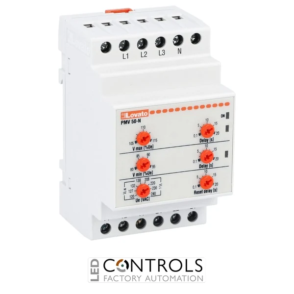 PMV50NA240 - PROTECTION RELAY 3P+N 208/240V MULTIFUNCTION