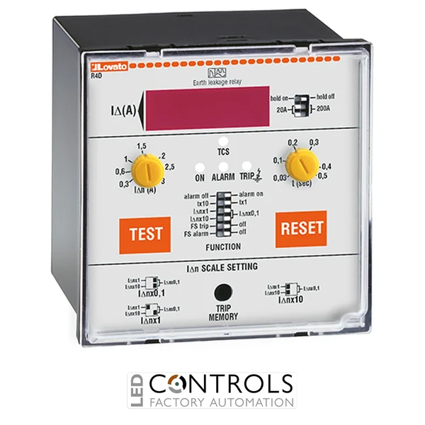 R4D415 - EARTH LEAKAGE RELAY R4D 110 - 240 - 415