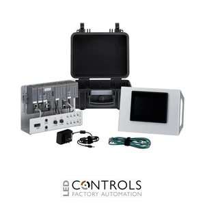 ABB Training case. With: PM585-ETH, TB521-ETH, CM579-PNIO, DA501, CI502-PNIO, CP6607, Case, Power adapter (TA515-CASE)