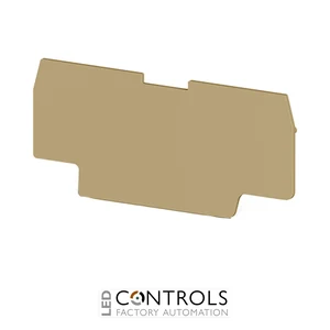 EPPFD2.5EBEIGE IMO End Plate for PFD2.5E Beige