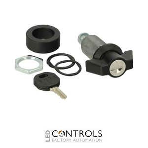 8120985 Fibox LIS ARCA 1242E MID wingknob Locking 1242E system