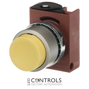 1SFA184057R9003 ABB P9MPNGS Yellow Extended Momentary Pushbutton - image 3