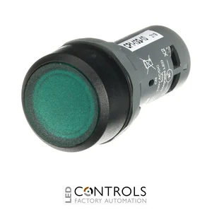 1SFA619100R1312 ABB CP1-13G-10 Compact Illuminated Pushbutton Green 1NO 220 V AC/DC - image 2