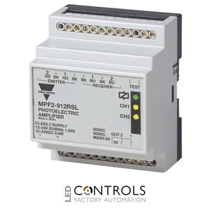 mpf2-912rsl - photo amp 2ch 12-24vac/dc low volt o