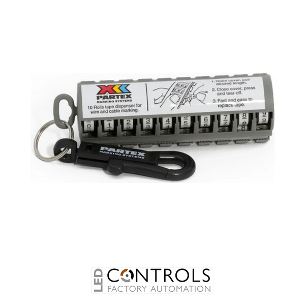 PLD-DIS-FULL Partex Dispenser filled with one roll of each / Each