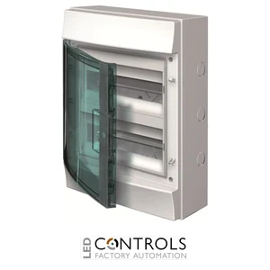 1SL1204A00 ABB MISTRAL65 24 MODULE Clear Door Plastic consumer unit