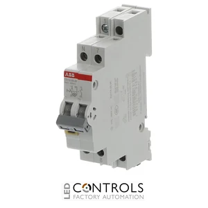 2CCA703111R0001 ABB E211X-25-20 25 A 2NO On-Off Switch with Yellow LED - image 2