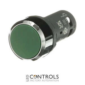 1SFA619100R3012 ABB CP1-30G-10 Green Momentary Compact Pushbutton 1NO - image 2