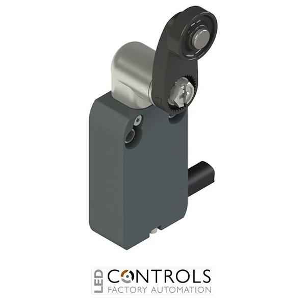 NF L122KA-DN2 Pizzato Modular prewired switch with straight plastic revolving lever diam. 18