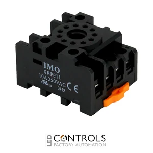 SRPE11 IMO Relay Socket (Base) For RSE3 Relays