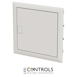 2CPX031379R9999 ABB UK612K UK600 12-Module Flush-Mounted Consumer Unit with Door and Terminals IP30 RAL 9016 - image 2