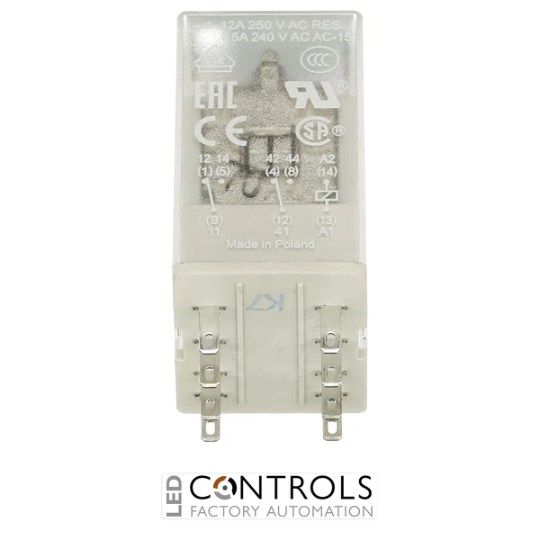 1SVR405611R6000 ABB CR-M048DC2 Pluggable Relay 2C/O 48VDC