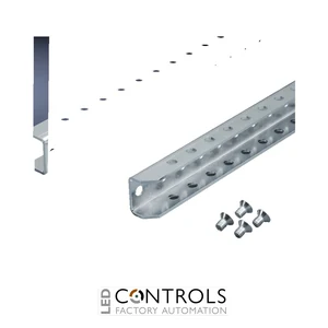 TS8612.750 Rittal Punched rail 25 x 38mm for WD: 500mm