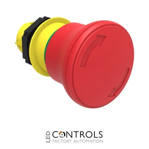 LOVATO LPCB6644 RED MUSHROOM-HEAD ACTUATOR 40MM