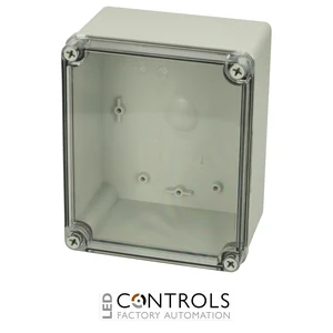 8724015 Fibox PC H 95 T Enclosure, Polycarbonate Transparent cover