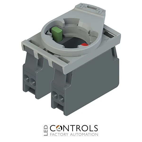 E2 AC-XXBC0150 Pizzato Complete unit with contact block 1NC and 1NO and fixing adapter