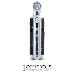 EMAS L3K13MEM123 EMAS L3 SERIES LIMIT SW. SNAP ACTION 1NC+1NO METAL ROLLER - image 3