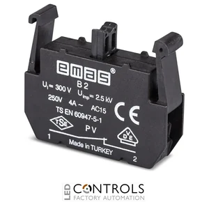 EMAS PVB2 EMAS PV CONTACT BLOCK STOP
