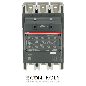 1SFL607002R1100 ABB AF370-30-00-11 370A 3 Pole 3NO Contactor, No Auxiliary Contacts, 24-60V AC/DC Coil