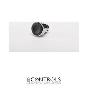 EMAS CMDH EMAS CM FLUSH BUTTON SINGLE HEAD IP65 BLACK WITH NUT
