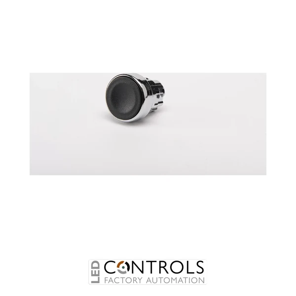 EMAS CMDH EMAS CM FLUSH BUTTON SINGLE HEAD  IP65 BLACK WITH NUT