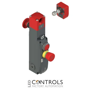 NG 2D7D414Q-F30 Pizzato NG series safety switch with lock and integrated control devices, with actuator