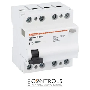 P1RD4P25A030 - RES.CURRENT DEV.4P 25A IDN 30MA TYPE A