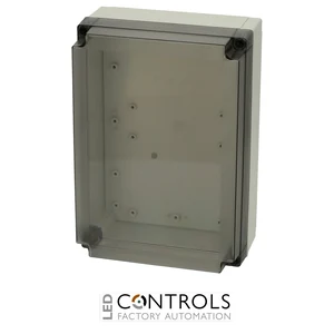 6011927 Fibox PC 200/100 HT Enclosure, Polycarbonate High base, smoked transparent cover