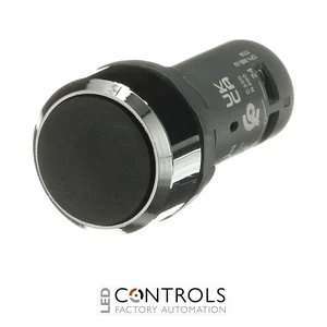 1SFA619100R3026 ABB CP1-30B-20 Black Momentary Compact Pushbutton 2NO - image 2