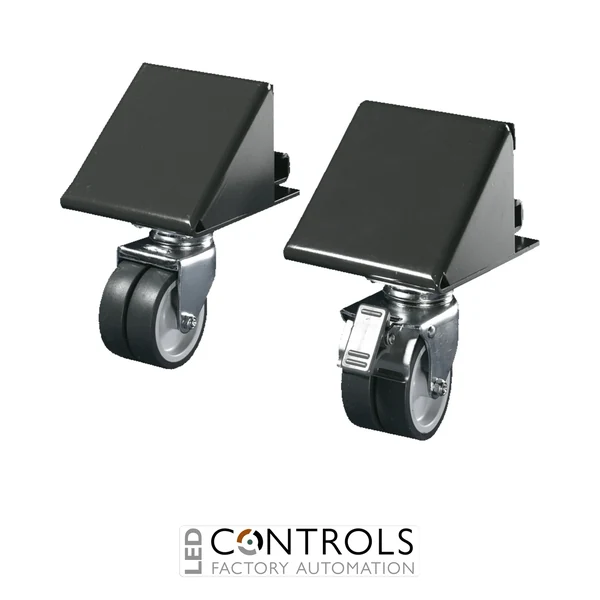 VX8100.700 Rittal Transport castors 2 each with/without lock