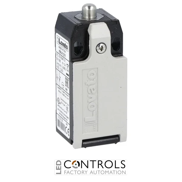 KMA1L12 - TOP PLUNGER METAL LIMIT SWITCH 1NO+1NC