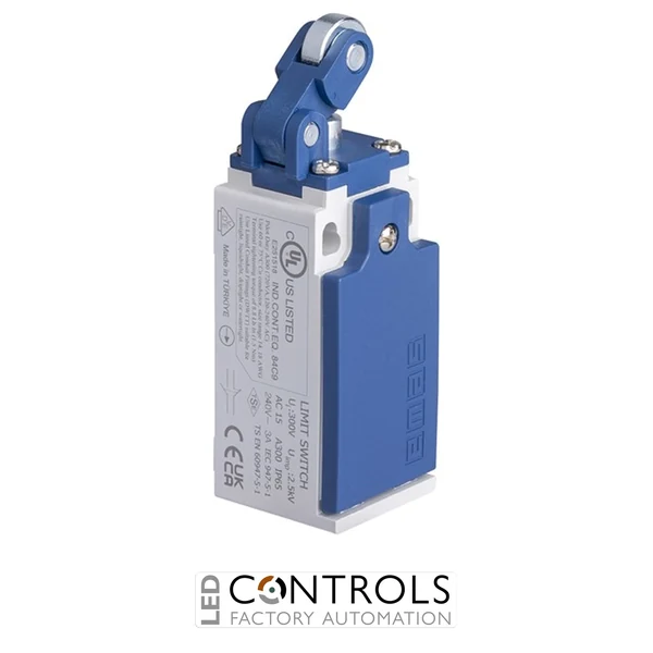 EMAS L5K23MIM311 EMAS L5 SERIES LIMIT SW. SLOW ACTION 1NC+1NO- METAL ROLLER