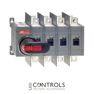 ABB ot160e04wcp 160 amp 4 pole change-over switch