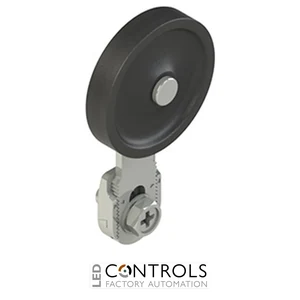 VN A00KF-R25 Pizzato Adjustable straight metal revolving lever with technopolymer roller ? 35 mm