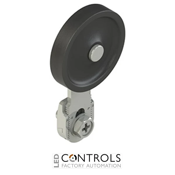 VN A00KF-R25 Pizzato Adjustable straight metal revolving lever with technopolymer roller ? 35 mm
