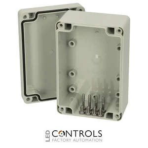 7083580 Fibox AB 081206 Enclosure, ABS Grey cover
