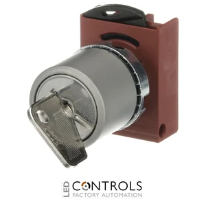 1SFA184400R9006 ABB P9MSCD0A95 2-Position Key Operated Selector Switch - image 3