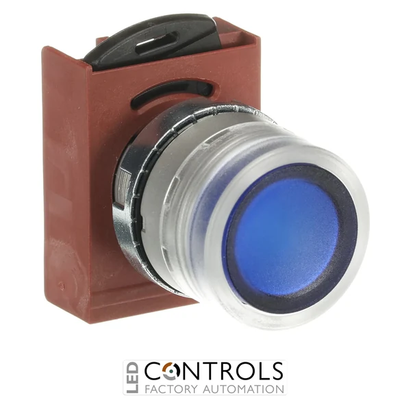 1SFA184496R9104 ABB P9MPLLGD Blue Illuminated Momentary Pushbutton
