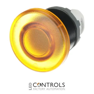 1SFA611124R1103 ABB MPM1-11Y Yellow Mushroom Pushbutton Operator - image 3