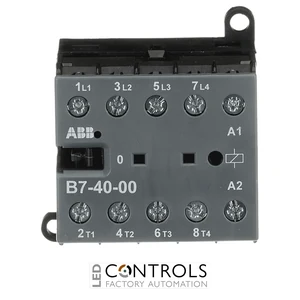 GJL1311201R8000 ABB B7-40-00-80 B7 Mini Contactor 220-240 V AC Coil 4NO Screw Terminals