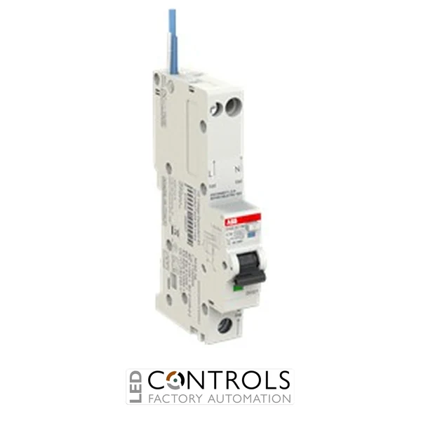 2CSR275051R1164 ABB DSE201 M C16 AC30 Residual Current Circuit Breaker with Overcurrent Protection DSE201 M - 1P+N - 30 mA - 16 A - C - Type AC