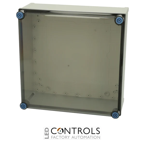8113088 Fibox CAB PCQ 404017 T Enclosure, Polycarbonate Smoked transparent cover