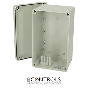 8724319 Fibox PC MH 125 G Enclosure, Polycarbonate Grey cover