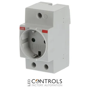 2CSM210000R0721 ABB M1175 German Schuko Grey Modular Socket 16A 250V AC - image 2