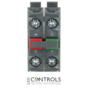 1SFA611610R2011 ABB MCB-11B 1 NO + 1 NC Rear-Mount Double Contact Block