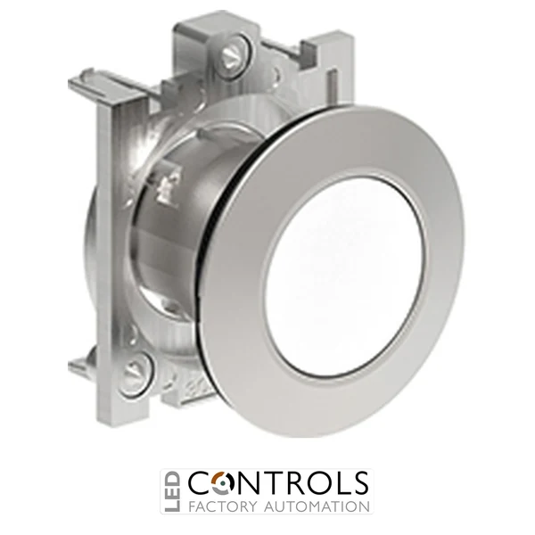 LOVATO LPFB108 WHITE FLUSH MET.FLAT PUSH-BUTTON